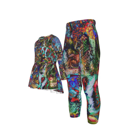 All-Over Print Kid's Casual Suit