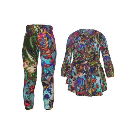 All-Over Print Kid's Casual Suit