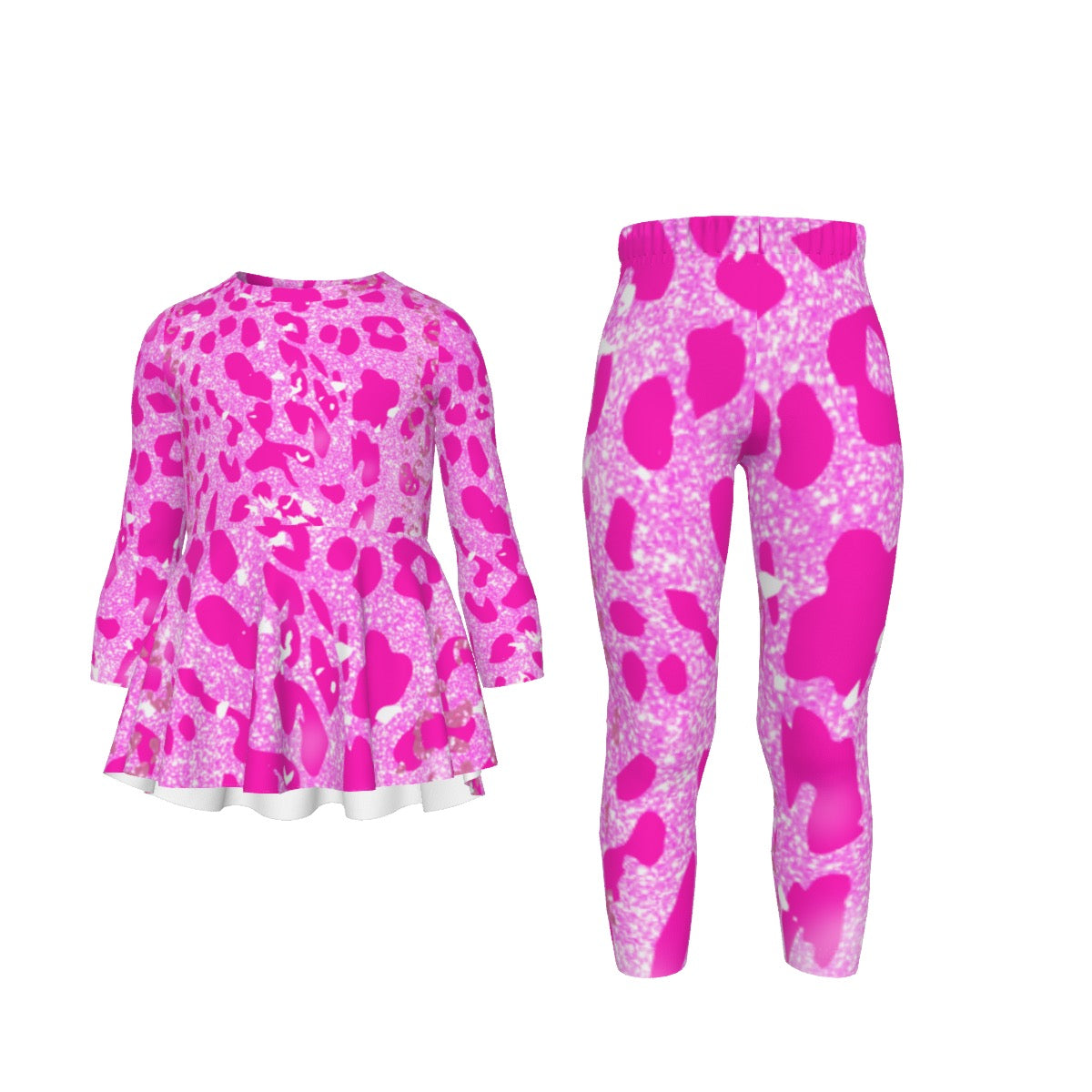 All-Over Pink Lover  Kid's Casual Suit