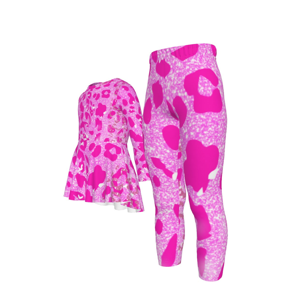 All-Over Pink Lover  Kid's Casual Suit